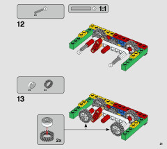 LEGO 21317 instructions page 21 – build guide