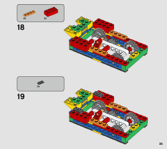 LEGO 21317 instructions page 25 – build guide