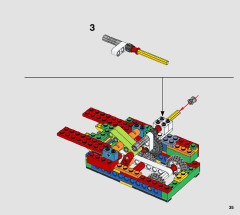 LEGO 21317 instructions page 35 – build guide