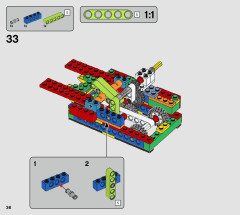 LEGO 21317 instructions page 36 – build guide