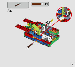 LEGO 21317 instructions page 37 – build guide