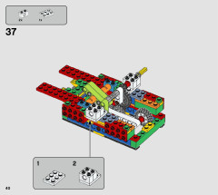 LEGO 21317 instructions page 40 – build guide