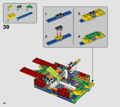 LEGO 21317 instructions page 42 – build guide