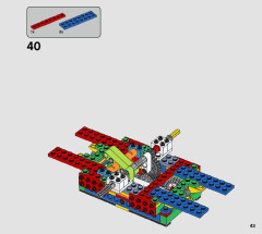 LEGO 21317 instructions page 43 – build guide