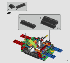 LEGO 21317 instructions page 45 – build guide
