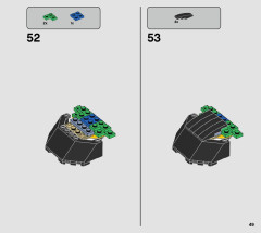 LEGO 21317 instructions page 49 – build guide