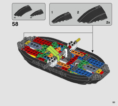 LEGO 21317 instructions page 53 – build guide