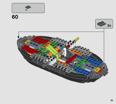 LEGO 21317 instructions page 55 – build guide