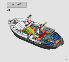 LEGO 21317 instructions page 69 – build guide
