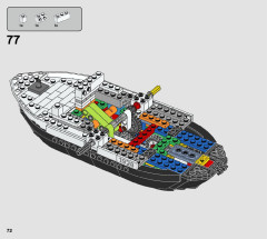 LEGO 21317 instructions page 72 – build guide