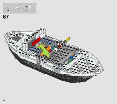 LEGO 21317 instructions page 82 – build guide