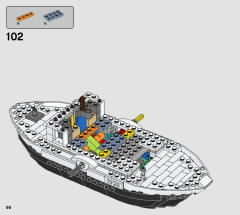 LEGO 21317 instructions page 98 – build guide