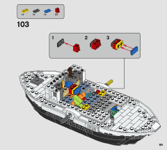 LEGO 21317 instructions page 99 – build guide