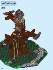 LEGO 21318 instructions page 110 – build guide