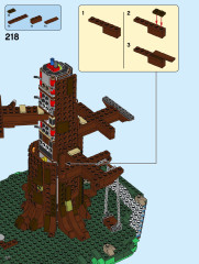 LEGO 21318 instructions page 116 – build guide