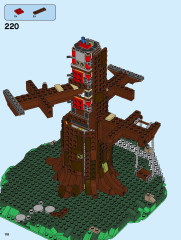 LEGO 21318 instructions page 118 – build guide