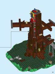 LEGO 21318 instructions page 121 – build guide