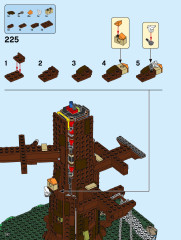 LEGO 21318 instructions page 124 – build guide