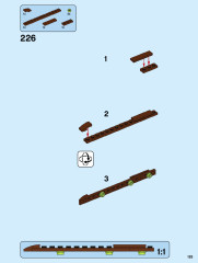 LEGO 21318 instructions page 125 – build guide