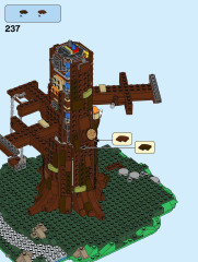 LEGO 21318 instructions page 132 – build guide