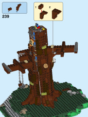 LEGO 21318 instructions page 134 – build guide
