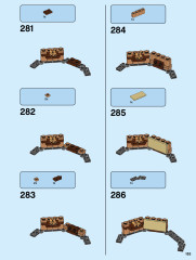 LEGO 21318 instructions page 153 – build guide