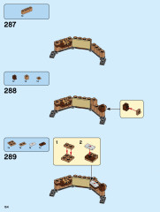 LEGO 21318 instructions page 154 – build guide
