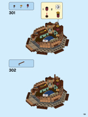 LEGO 21318 instructions page 159 – build guide