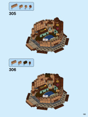 LEGO 21318 instructions page 163 – build guide