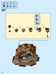LEGO 21318 instructions page 164 – build guide