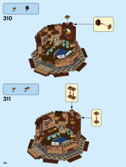 LEGO 21318 instructions page 166 – build guide