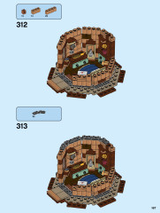 LEGO 21318 instructions page 167 – build guide