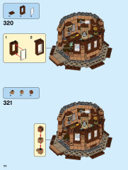 LEGO 21318 instructions page 172 – build guide