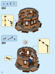 LEGO 21318 instructions page 174 – build guide