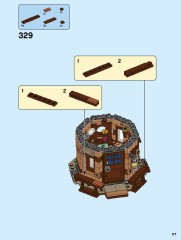 LEGO 21318 instructions page 177 – build guide