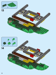 LEGO 21318 instructions page 18 – build guide