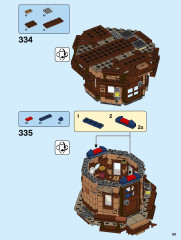 LEGO 21318 instructions page 181 – build guide