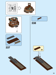 LEGO 21318 instructions page 183 – build guide