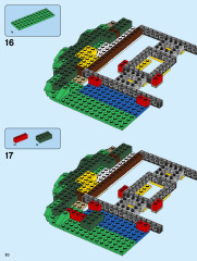 LEGO 21318 instructions page 20 – build guide