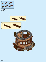 LEGO 21318 instructions page 210 – build guide