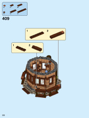 LEGO 21318 instructions page 212 – build guide