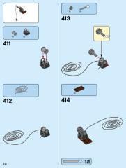 LEGO 21318 instructions page 214 – build guide