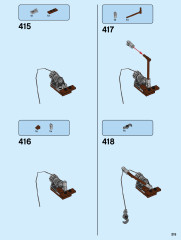 LEGO 21318 instructions page 215 – build guide