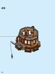 LEGO 21318 instructions page 216 – build guide