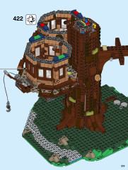 LEGO 21318 instructions page 219 – build guide