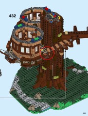 LEGO 21318 instructions page 223 – build guide