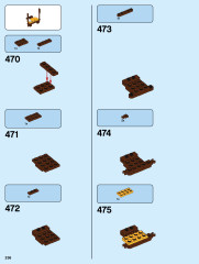 LEGO 21318 instructions page 236 – build guide