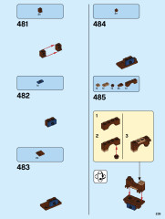 LEGO 21318 instructions page 239 – build guide