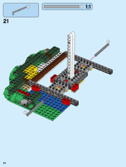 LEGO 21318 instructions page 24 – build guide