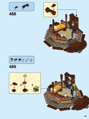 LEGO 21318 instructions page 241 – build guide